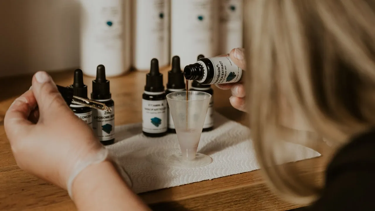 Prologic enzyme serum being prepared